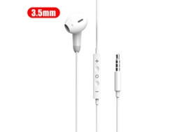 Auriculares Inalámbricos (3,5 Mm) Con Cable Lightning, Micrófono Y Cancelación De Ruido