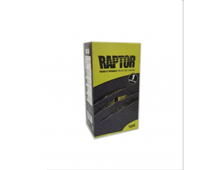 Pintura U-POL Raptor Super Resistente 2K Kit Negro (1 L)