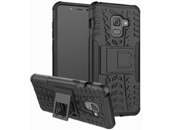 Carcasa Samsung Galaxy A8+ « A8 Plus (2018) Multi4you Anti-Choque Resistente Negro