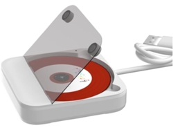 Mini Reproductor De Cd Para Coche Con Conexión Usb Aux Externa, Reproducción De Audio Sin Pérdidas, Portátil De 3,5".