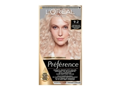 Loreal Paris Preference Tinte 9.2 Rubio Claro Ceniza Warsaw