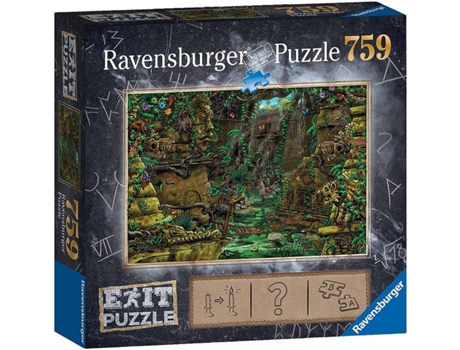 Puzzle RAVENSBURGUER Escape Temple in Angkor Wat (759 Piezas)