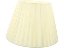 Lámpara De Mesa Plisada De Tela, Ideal Para Dormitorio Y Sala De Estar.