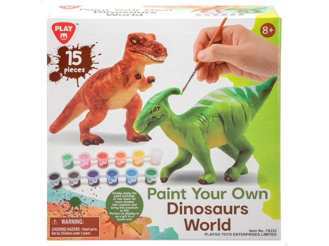 Juego Criativo PLAYGO Set de pintura dinosaurio (8 años)