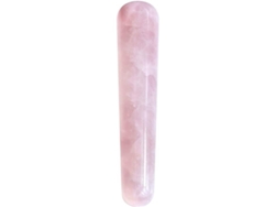 Herramienta De Masaje Raspadora De Cuarzo Rosa Natural Hecha A Mano Para Tratamientos De Masaje.