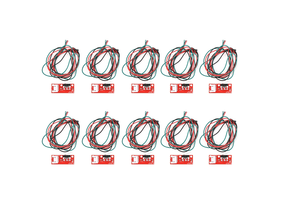 10 Interruptores De Contacto Micro Seguros Con Rodillo De Plástico, Accesorio Con Cable Para Equipos Electrónicos.