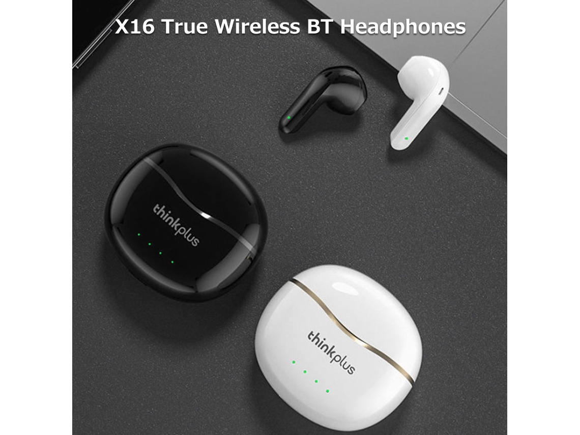 Lenovo Thinkplus X16 Auriculares Inalámbricos True Wireless Bt5.2 Auriculares Intrauditivos Deportivos Blanco