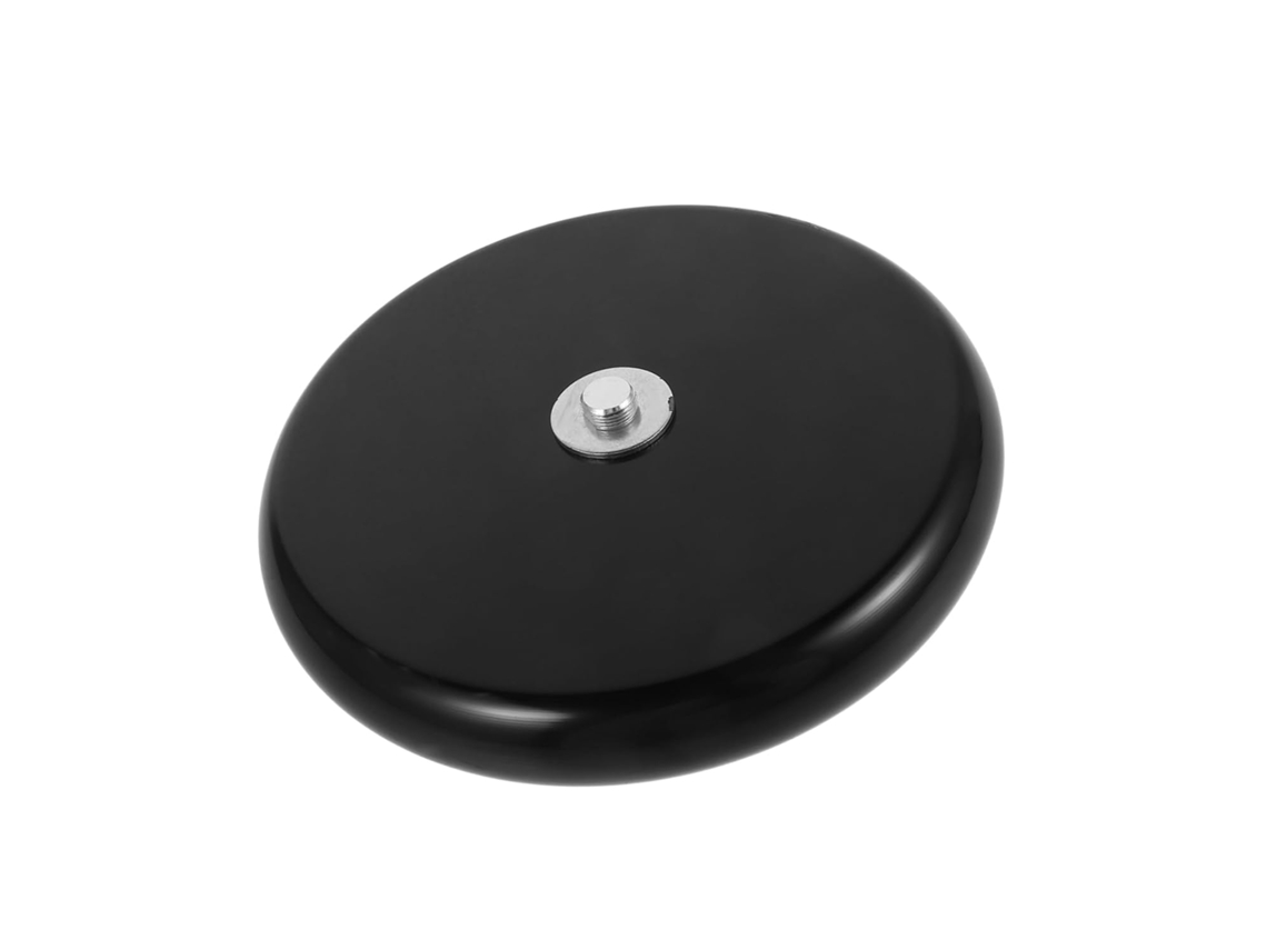 Base Horizontal Ajustable De Aluminio Negro De Alta Resistencia Para Tienda