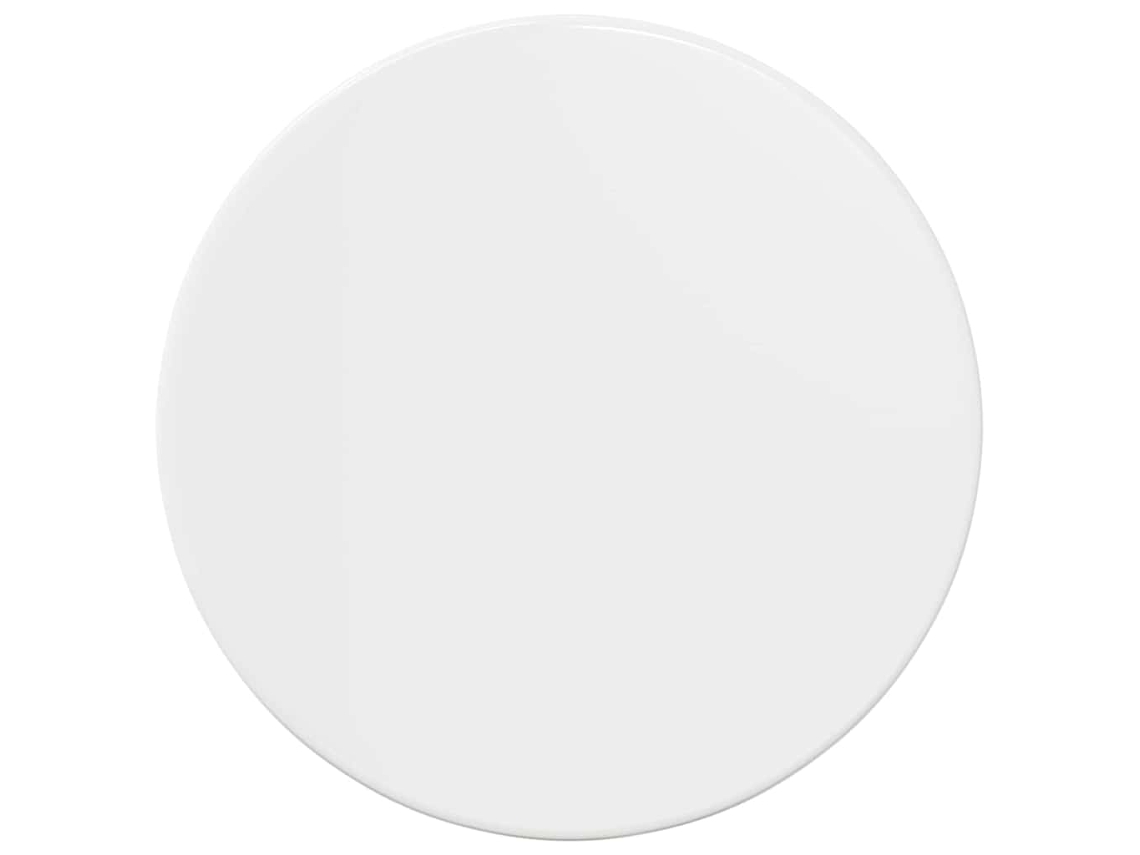 Tablero de mesa blanco brillante 50 x 50 x 1,5 cm MAISON EXCLUSIVE