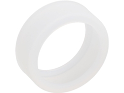Funda para anillo inteligente, silicona elástica antirrayas para entrenamiento, material impermeable Jortmrd (blanco)