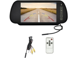 Monitor de espejo retrovisor para coche con pantalla LCD de 7 pulgadas y asistente de estacionamiento SFUSHOS