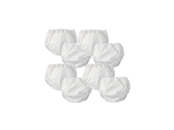 Pañales de baño unisex para bebés y niños pequeños, fáciles de poner y quitar con broches laterales, pañales de baño lavables para bebés que S
