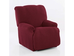 Funda de Sillón DOMAINET Relive (Rojo - Algodón y poliéster - 70-90 cm)