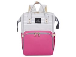 Mochila De Maternidad Czhhmart Funcional Y Práctica Para Viajes Rosa