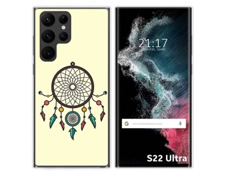 Carcasa Samsung Galaxy S22 Ultra 5G TUMUNDOSMARTPHONE Dibujos Atrapasueños Multicolor