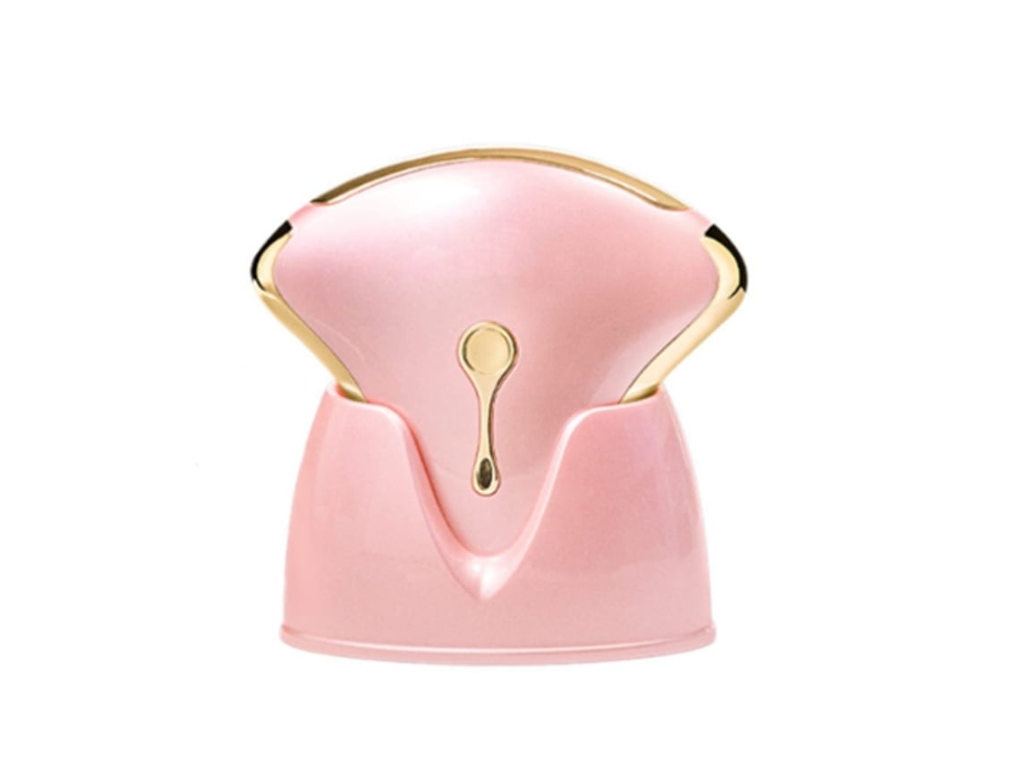 Masajeador facial eléctrico de placa raspadora rosa Yunzii Gua Sha para piel corporal, spa facial recargable