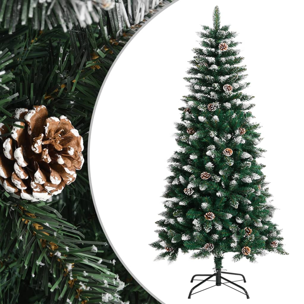 Árbol De Navidad Artificial Con Soporte VIDAXL (Verde - 120 Cm)