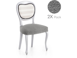Pack de 2 Fundas Elásticas para Base de Silla MILICA Spongy Gris (50x50 cm)