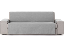 Funda de Sofá 2 Plazas EYSA Prática Premium Valeria Tejido Elástico (115 x 80 x 220 cm - Poliéster y Algodón - Gris)