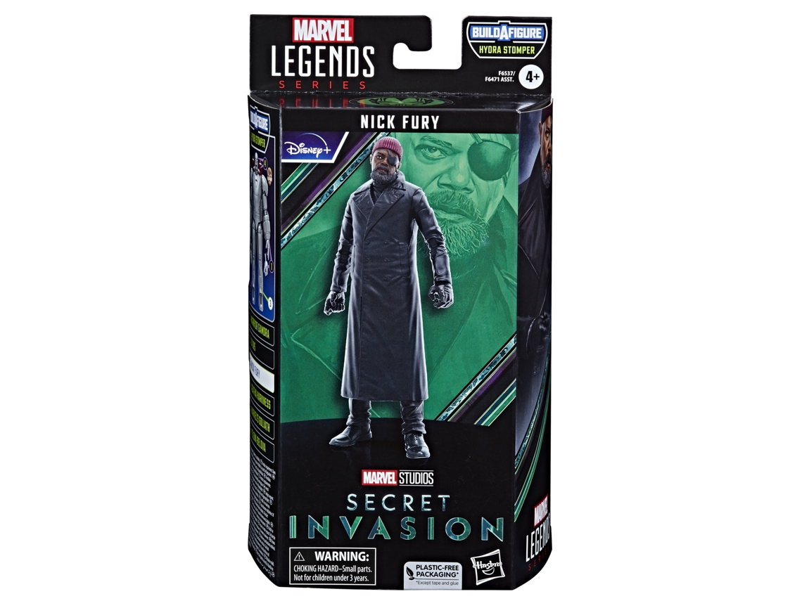 Figura Nick Fury Invasión Secreta Marvel Legends 15 cm
