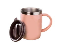 Adorable y portátil botella isotérmica de acero inoxidable de 150 ml con filtro para niñas - Blanca