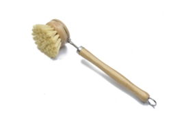 VVJIJILLY Escova De Louça Natural, Esponja De Bambu Ecológica Para Cozinha, Sem Plástico, Limpeza Zero Resíduos