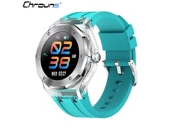 Smartwatch YIZHOOD TE237 Rastreador de actividad física Spo2 Monitor de sueño Compatible con Android e iOS azul