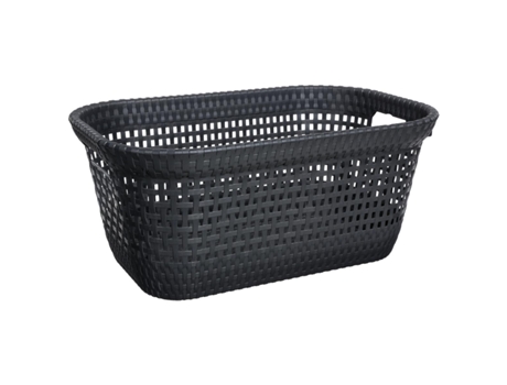 Cesto Para Ropa 45L Rattan Gris 5 FIVE SIMPLY SMART