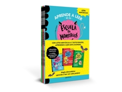 Libro Pack Aprender A Leer En La Escuela De Monstruos (Libros 1-3): En Letra Mayúscula Para Aprender A Leer (Libros Para Niños A Partir De 5 Años) de Sally Rippin (Español)
