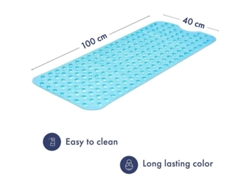 Alfombrilla De Baño Antideslizante Con Ventosa Y Diseño Moderno, 40x100cm.