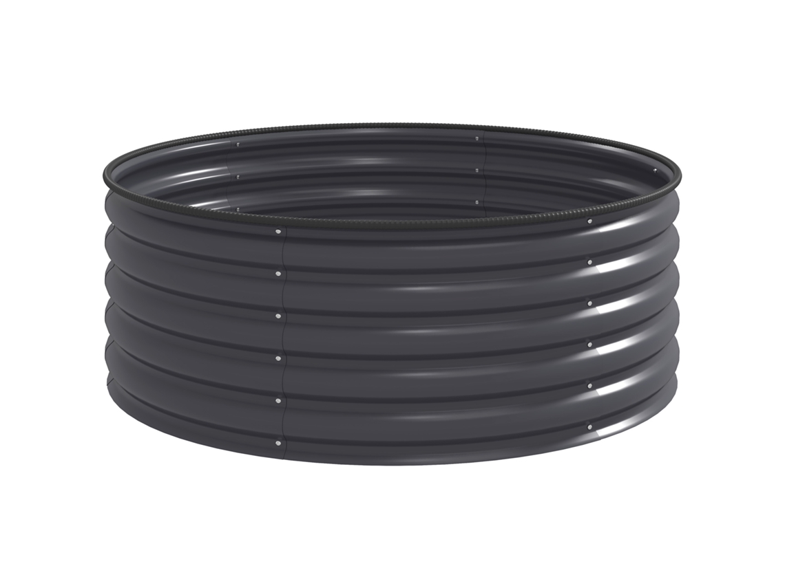 Macetero Apilable De Acero De 120x120x43cm Para Tomates