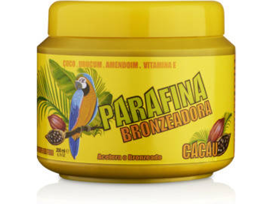 Mascarilla Bronceadora Con Cacao Y Parafina - Parafina Brozeadora Cacau 200 Ml