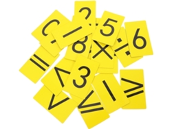 Pegatinas Magnéticas Para Operaciones Matemáticas, 19 Piezas, Material Didáctico Para Profesores.