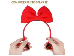 2026-diadema Con Lazo Grande Para Mujeres Y Niñas Accesorios De Pelo Para Disfraces Y Cosplay