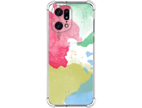 Carcasa para Oppo Find X5 Pro 5G TUMUNDOSMARTPHONE Dibujos Antigolpes Acuarela 02 Multicolor