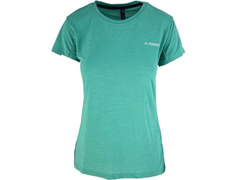 Camiseta de Mujer ADIDAS Corta Tivid Azul (shoes//eu/34)