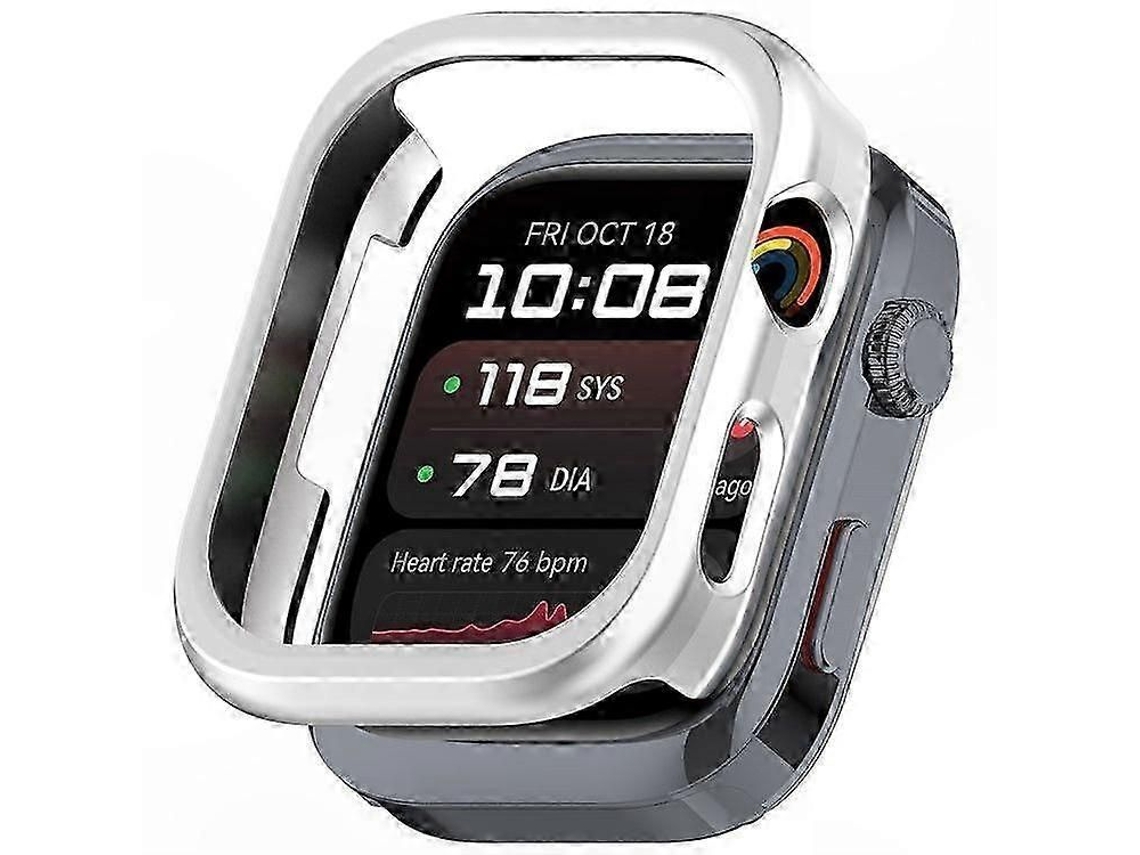 Moldura Protetora Vazada Para Smartwatch Com Cobertura Parcial Em Policarbonato.