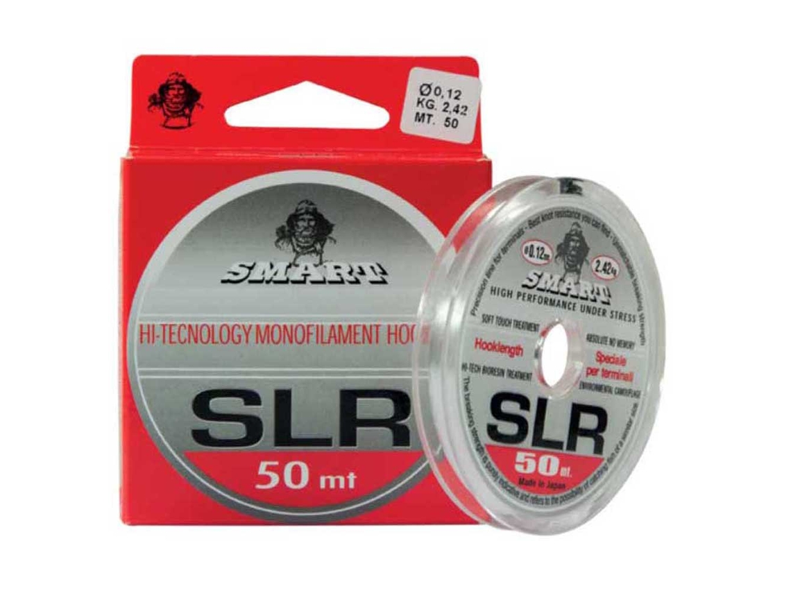 Monofilamento Slr Nylon 50 M Transparente 0.180 Mmmaver