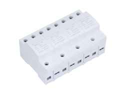 Dispositivo de protección contra sobretensiones Bemlyi25, diseño modular para 220 V/385 V, previene daños por rayos.