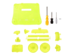 Estuche De Repuesto Para Consola De Juegos Retro Abs Carcasa De Repuesto Profesional Resistente Para N64 Verde Transparente
