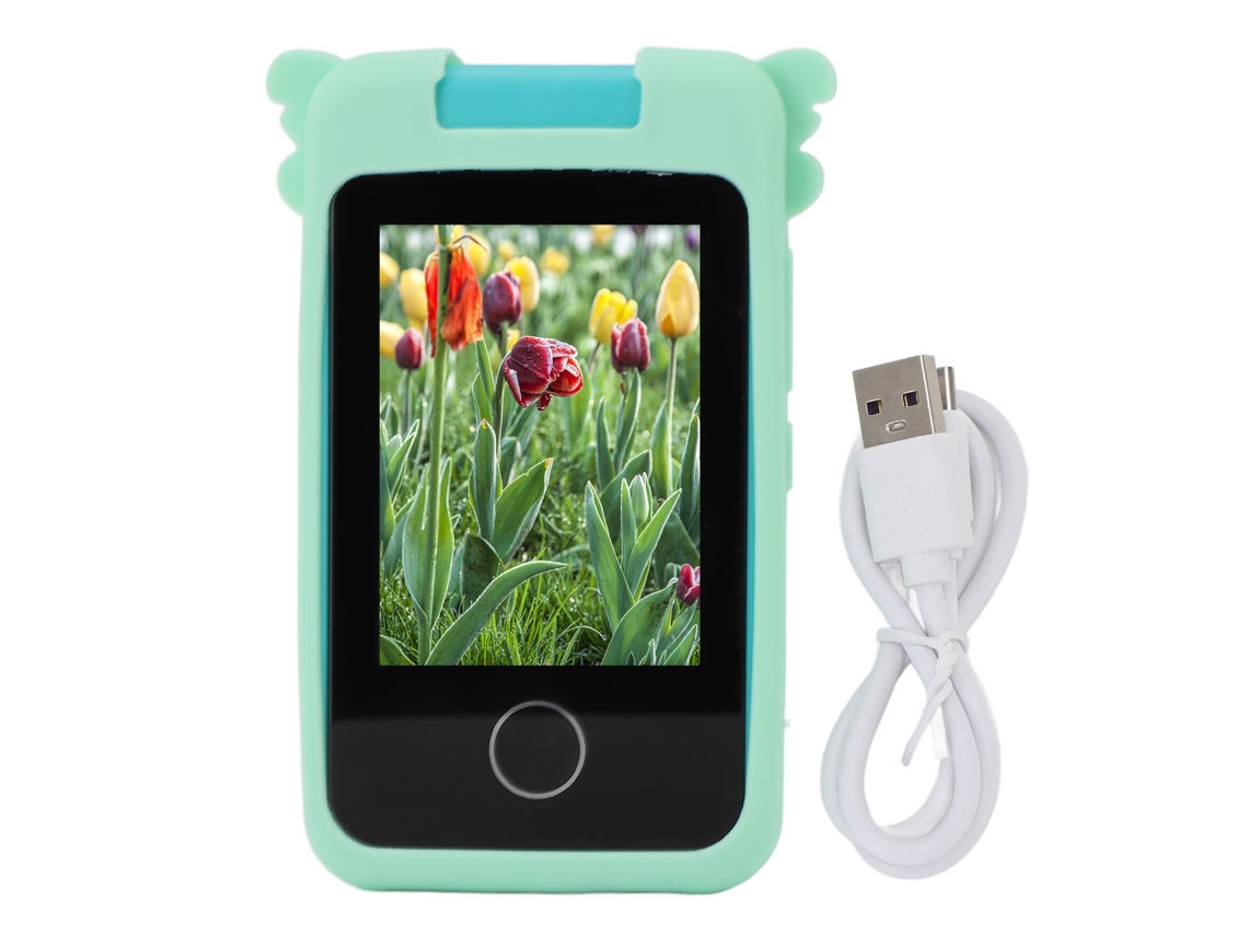 Cámara Digital Infantil 48mp 1080p Hd Pantalla Táctil Ips 2.8 Pulgadas Lente Rotativo Juguetes Regalo De Cumpleaños