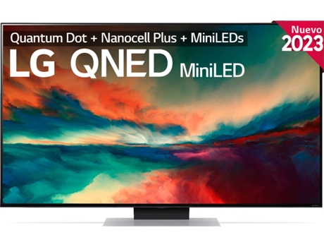 TV LG 55QNED866RE (QNED Mini LED - 55'' - 140 cm - 4K Ultra HD - Smart TV)