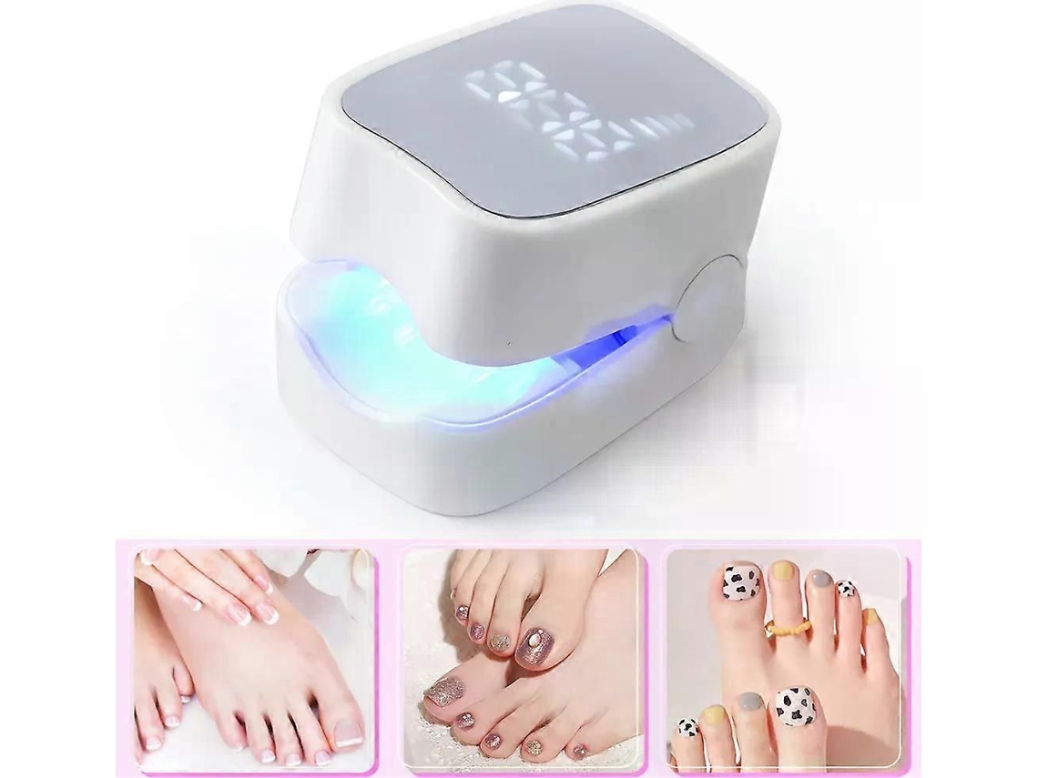 Lâmpada Para Limpeza De Fungos Nas Unhas, Dispositivo De Tratamento Para Fungos Nas Unhas, Lâmpada De Fototerapia Uv Cinza Para Unhas, Dispositiv