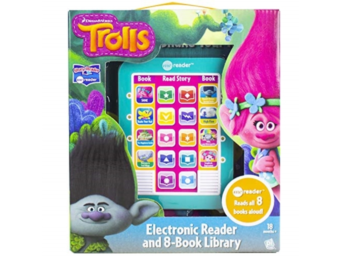 Libro Dreamworks Trolls Me Reader Electronic Reader 8 Book Library de Erin Rose Wage (Inglés - Tapa Dura)