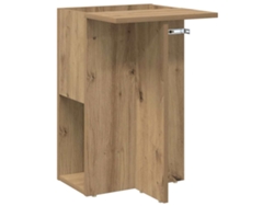 Maison Exclusive - Mesa Auxiliar Roble Artesanal 35 X 40 X 55 Cm