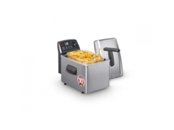Freidora independiente individual Fritel Sf 4154 de 3 l y 2400 W, color gris Frontline