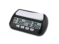 Reloj de ajedrez digital negro YS 902 con alarma audible