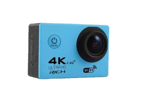 Action Cam SLOWMOOSE Ultra HD (4K / 30 Fps - Wi-Fi 2.0 - 5 MP - Rojo)