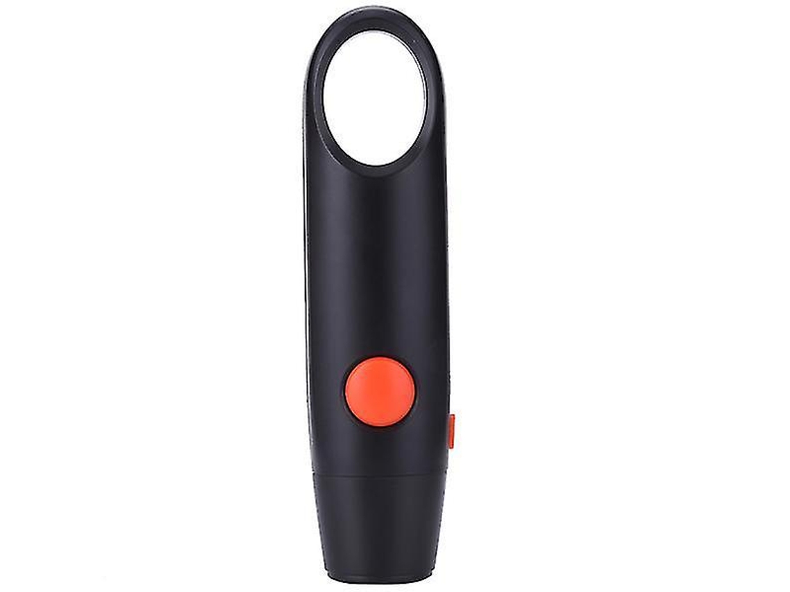 Silbato electrónico deportivo de plástico para emergencias, ideal para exteriores.