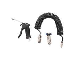 Kit De Pistola Neumática De Aire Comprimido Con Manguera De Poliuretano Y Conector Pequeño Europeo Para Limpieza.